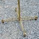 Valet de chambre of the 50s in gilded brass and wood