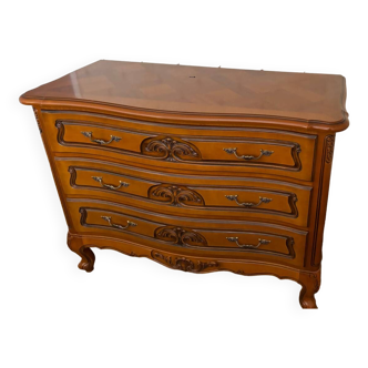 Cherry chest of drawers