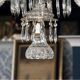 Murano crystal chandelier, Italy.