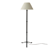 Neoclassical floor lamp in wrought iron