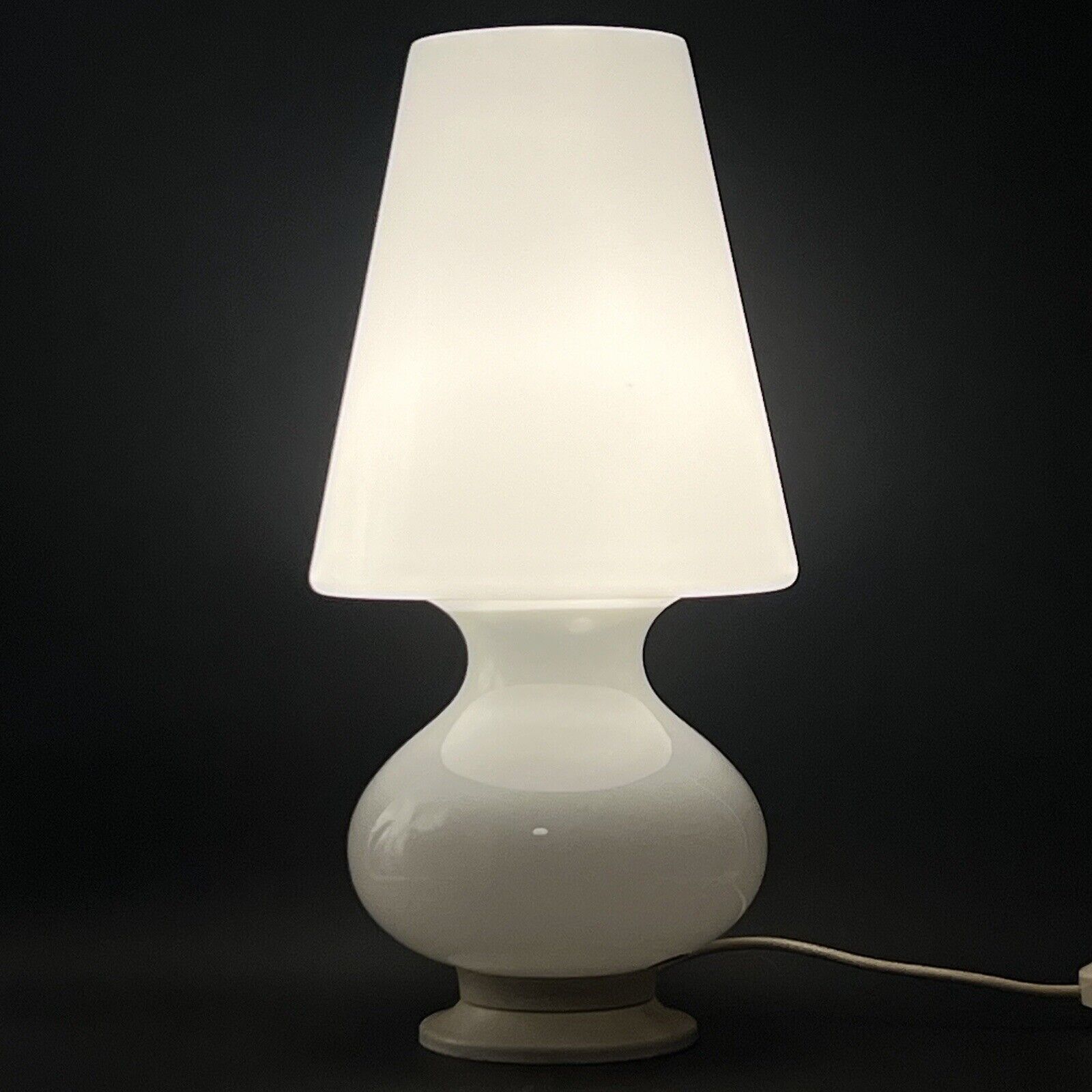Lampe de table champignon - 1970 - Fabriquée en Italie