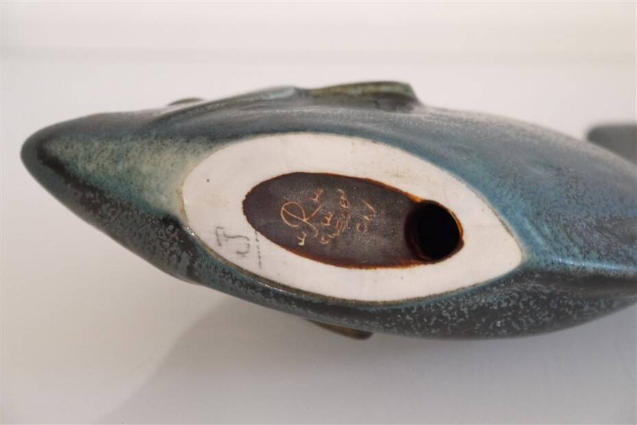 Ceramic fish by Gunnar Nylund 1960