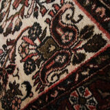 Vintage persian sarough runner rug long hand woven oriental rug- 92x580cm
