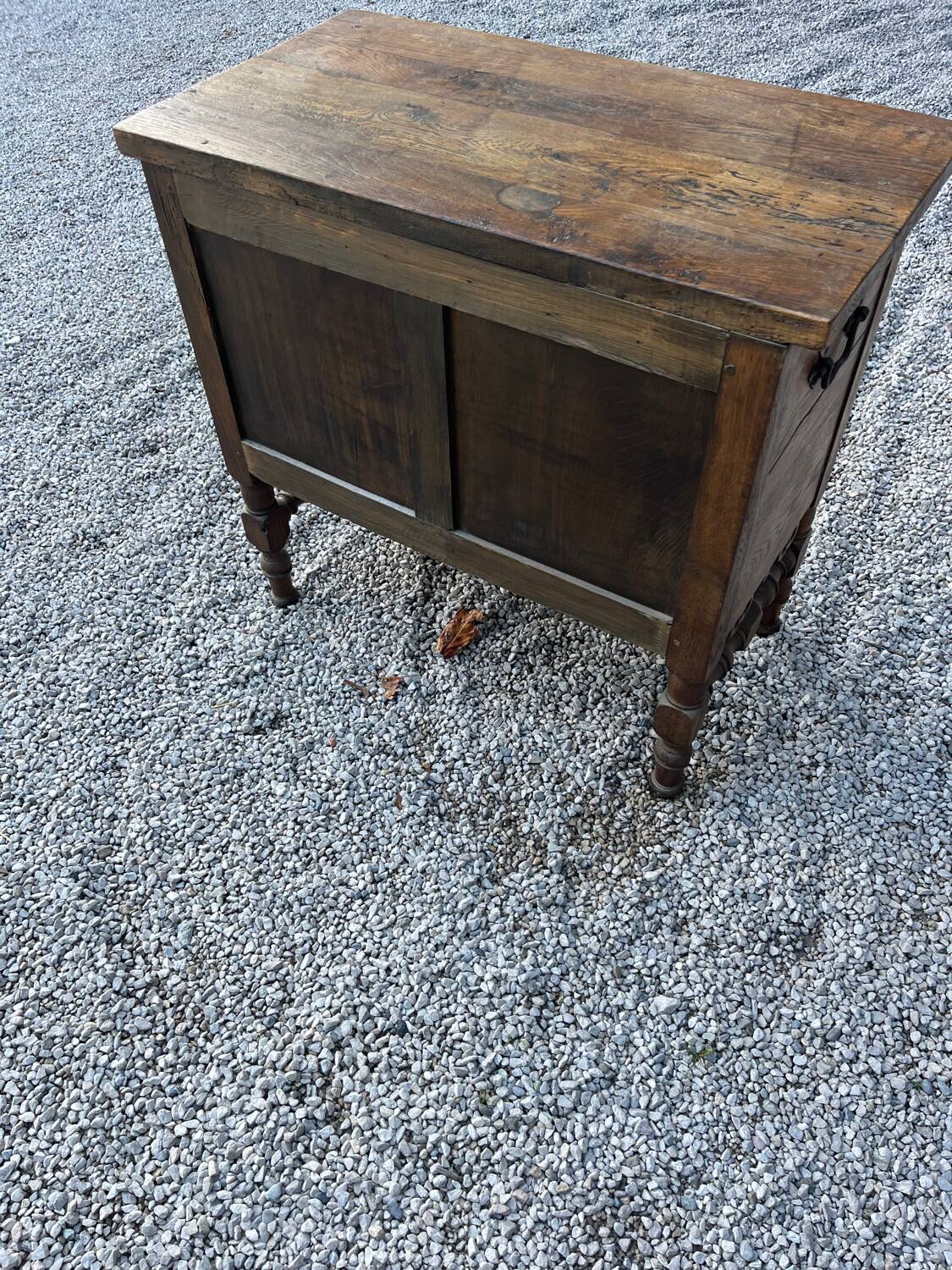 Antique solid oak chest of drawers