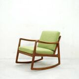 Pair of rocking by Ole Wanscher for France & Son, 1950 s