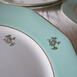 6 flat plates from Moulin des loups in good condition