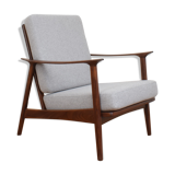 Mid-Century Danish Teak Armchair, 1960s.