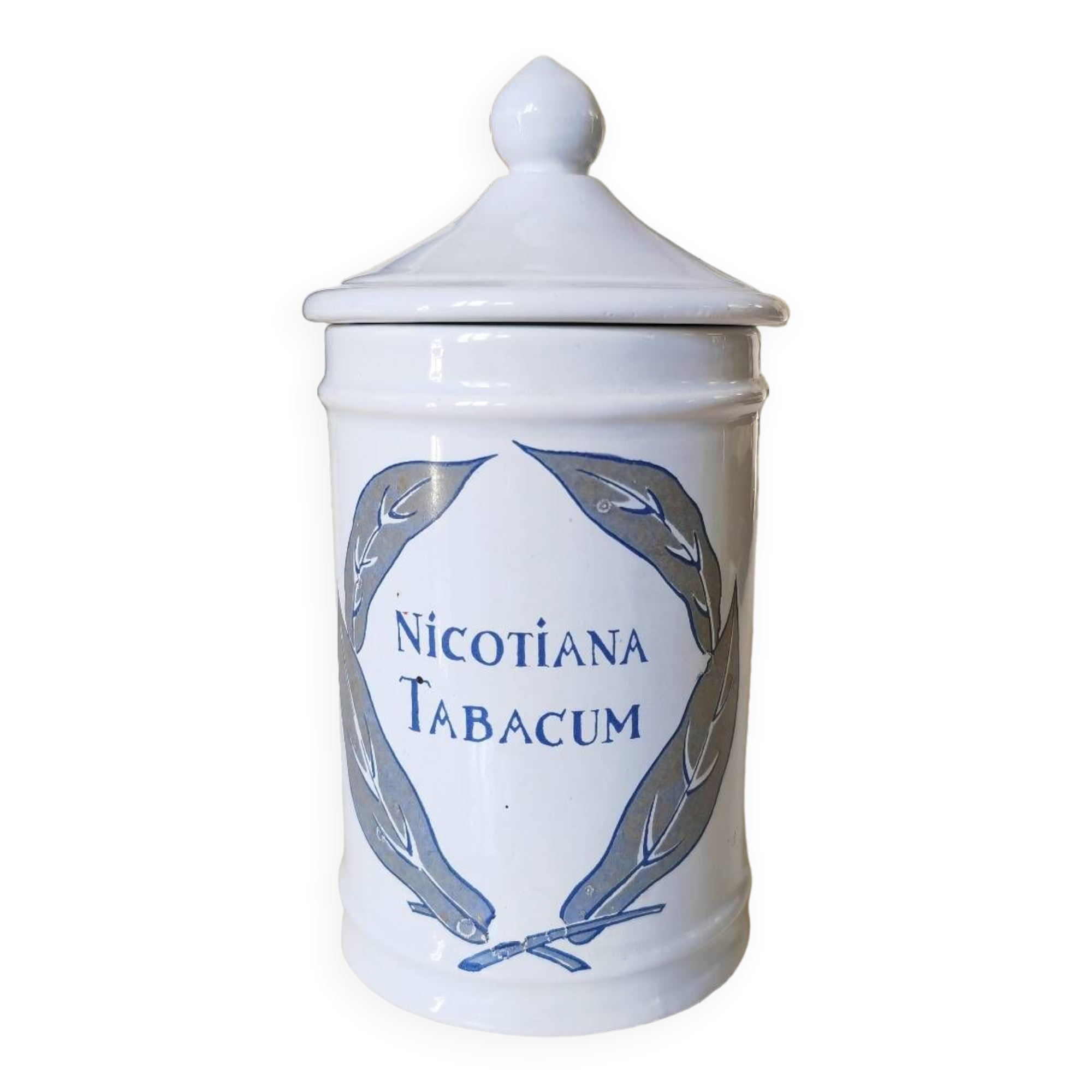 Nicotiana Tabacum Apothecary Jar