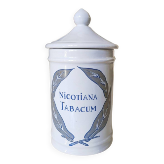 Nicotiana Tabacum Apothecary Jar