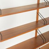 Classic wall shelf by Poul Cadovius for Cado, 1950s, teak veneer