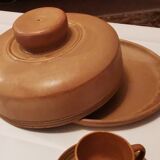 Coffee service or tea in Sarguemine sandstone from the 'Art Workshop of Lorraine'