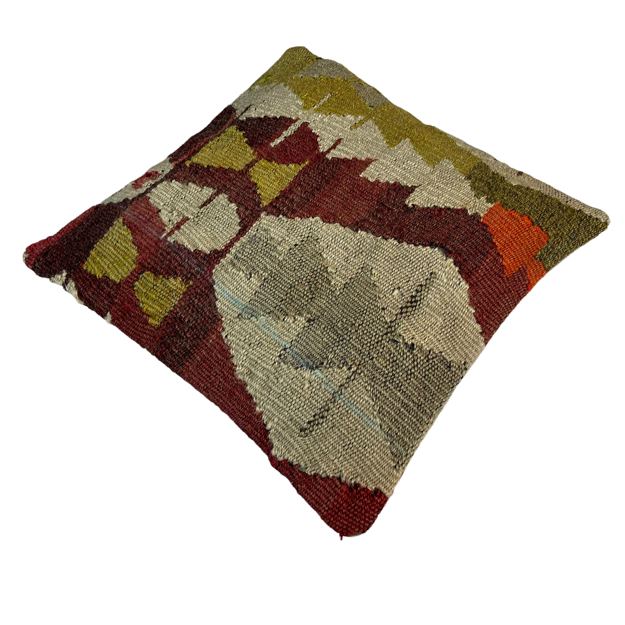 Turkish kilim cushion cover, 40 x 40 cm