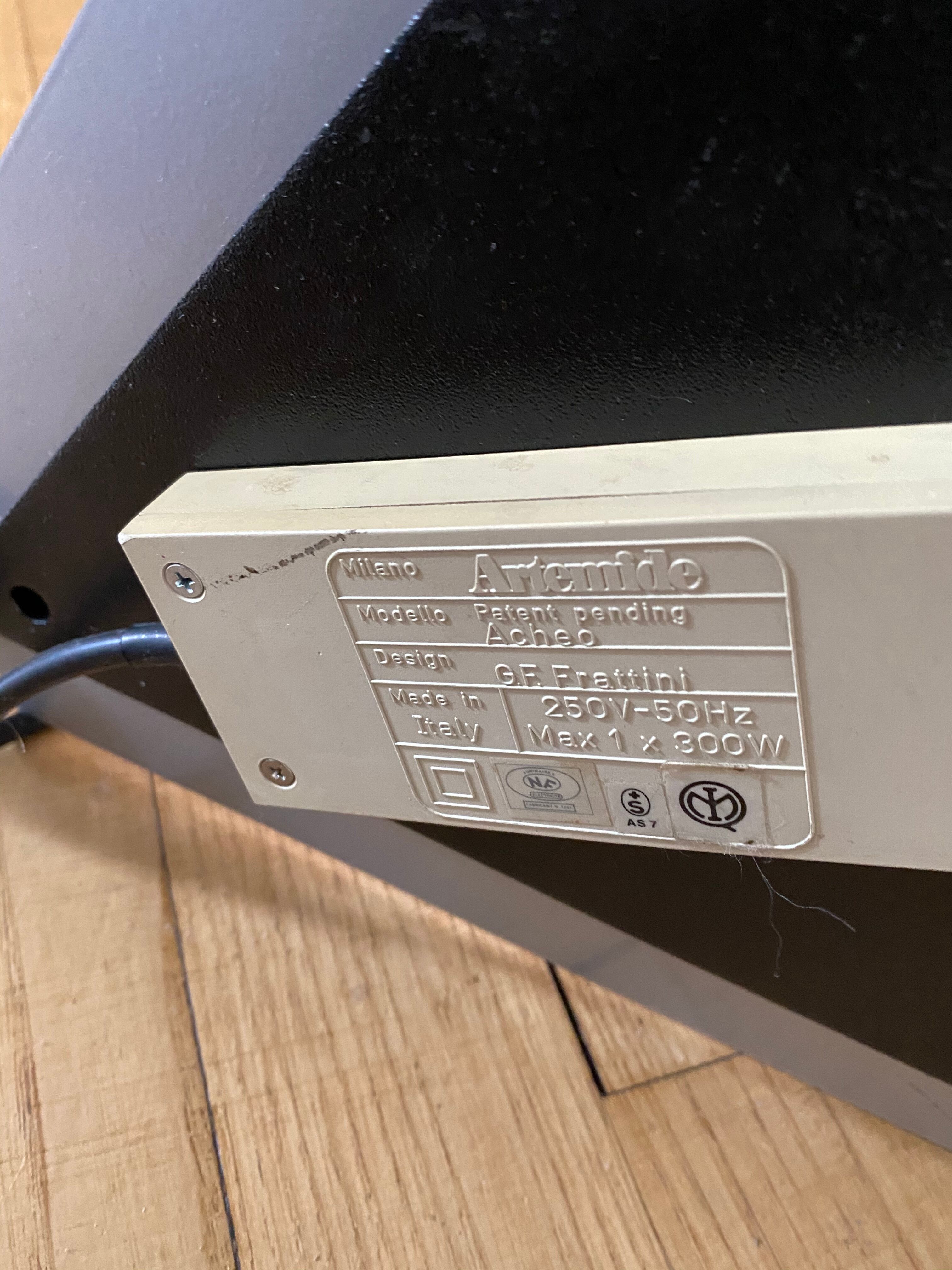 Vintage lamppost by Frattini for Artemide