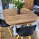 Henri II country-style extendable table