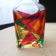 RCR Crystal Perfume Bottle Colorful Cloisonné Décor