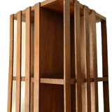 Old revolving library in solid oak