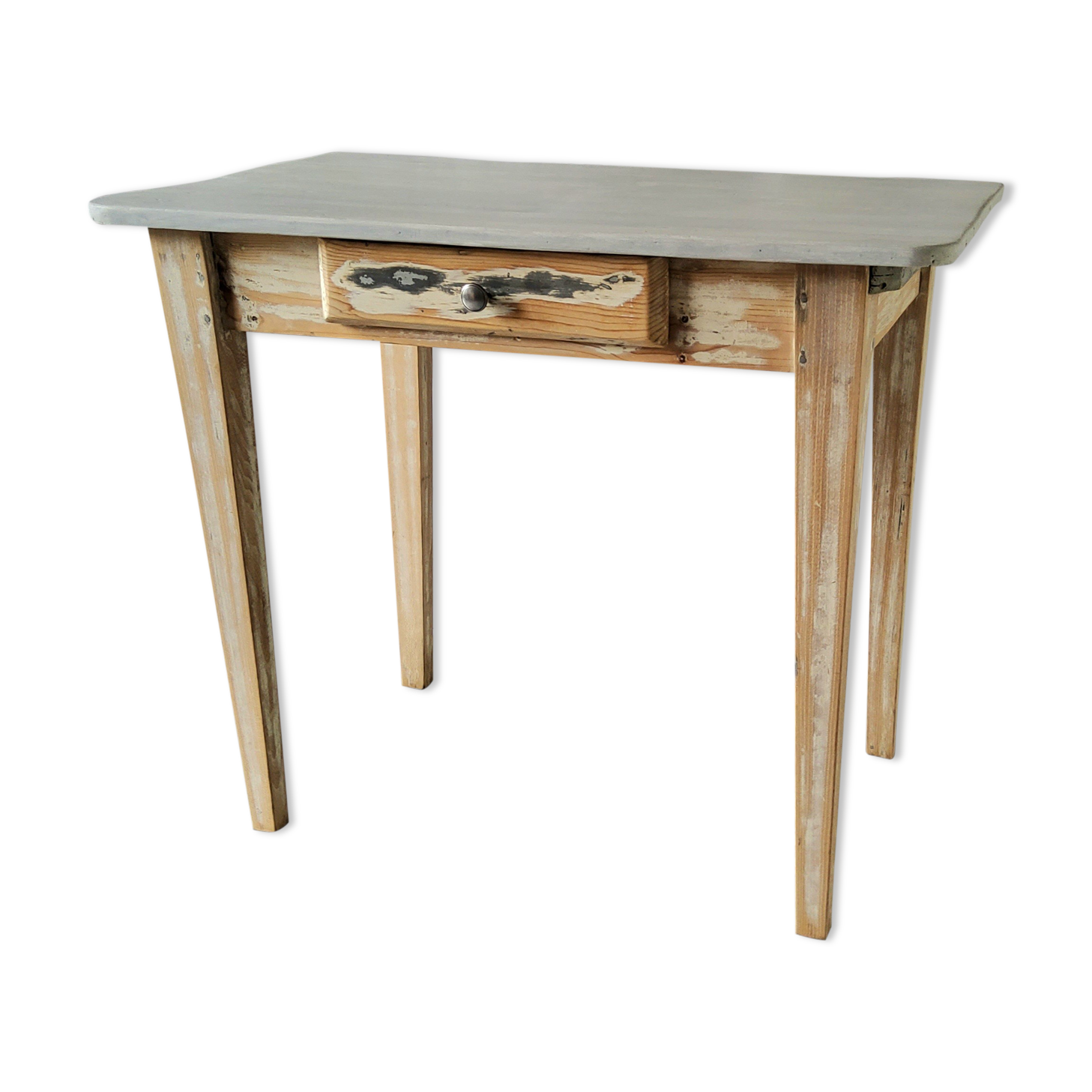 Weathered farmhouse table