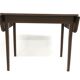 Folding dining table in formica, Sweden, 1960