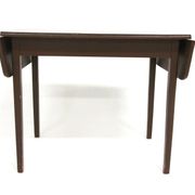Folding dining table in formica, Sweden, 1960