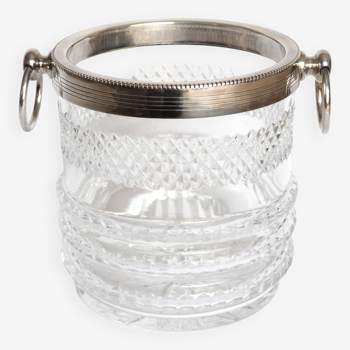 Cut crystal champagne bucket/bottle