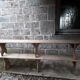 Paire de bancs rustiques 265 cm