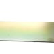 Rectangular wall light 1990 in frosted glass and silver metal