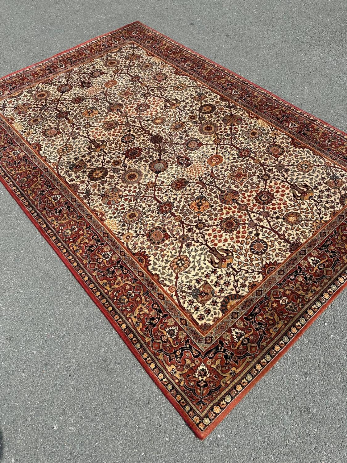 Large oriental rug