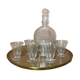 Ensemble carafe et verres en cristal Baccarat