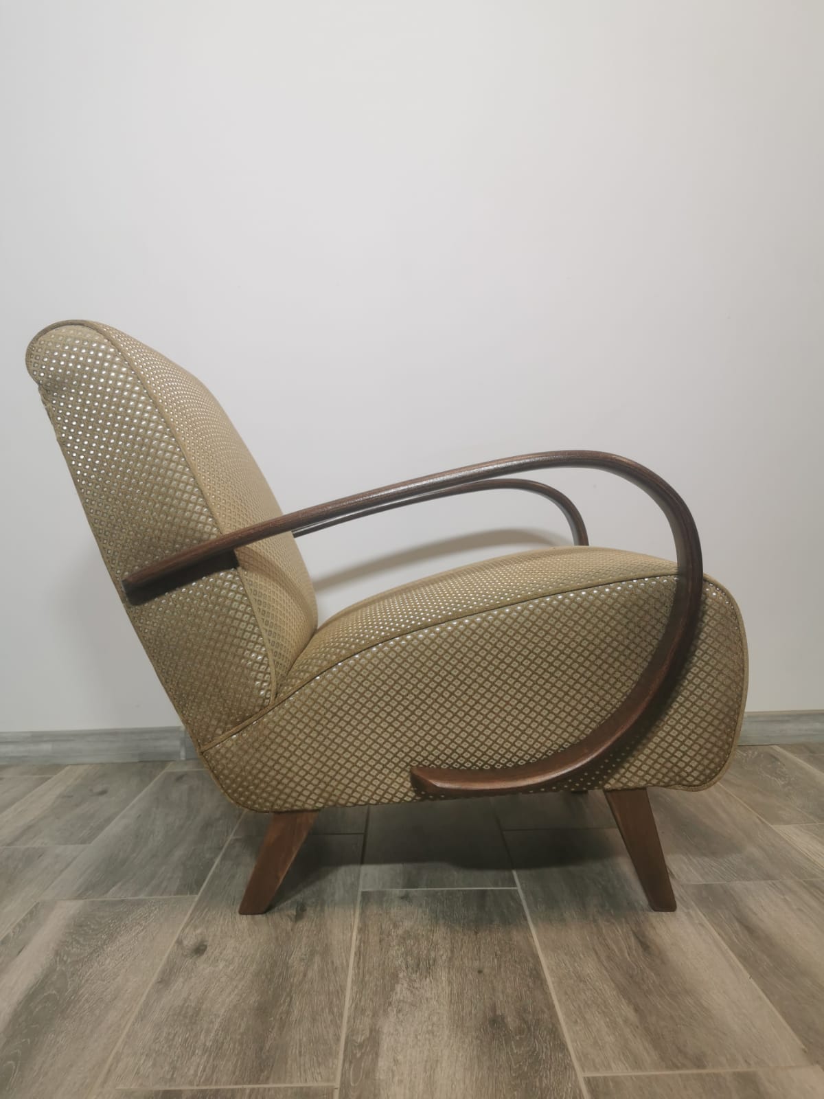 Armchair by Jindrich Halabala, 1940s