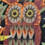 Tapisserie à l'oiseau par A. Cornic, XXe s.