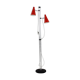 Red floor lamp by Lidokov, 1960s