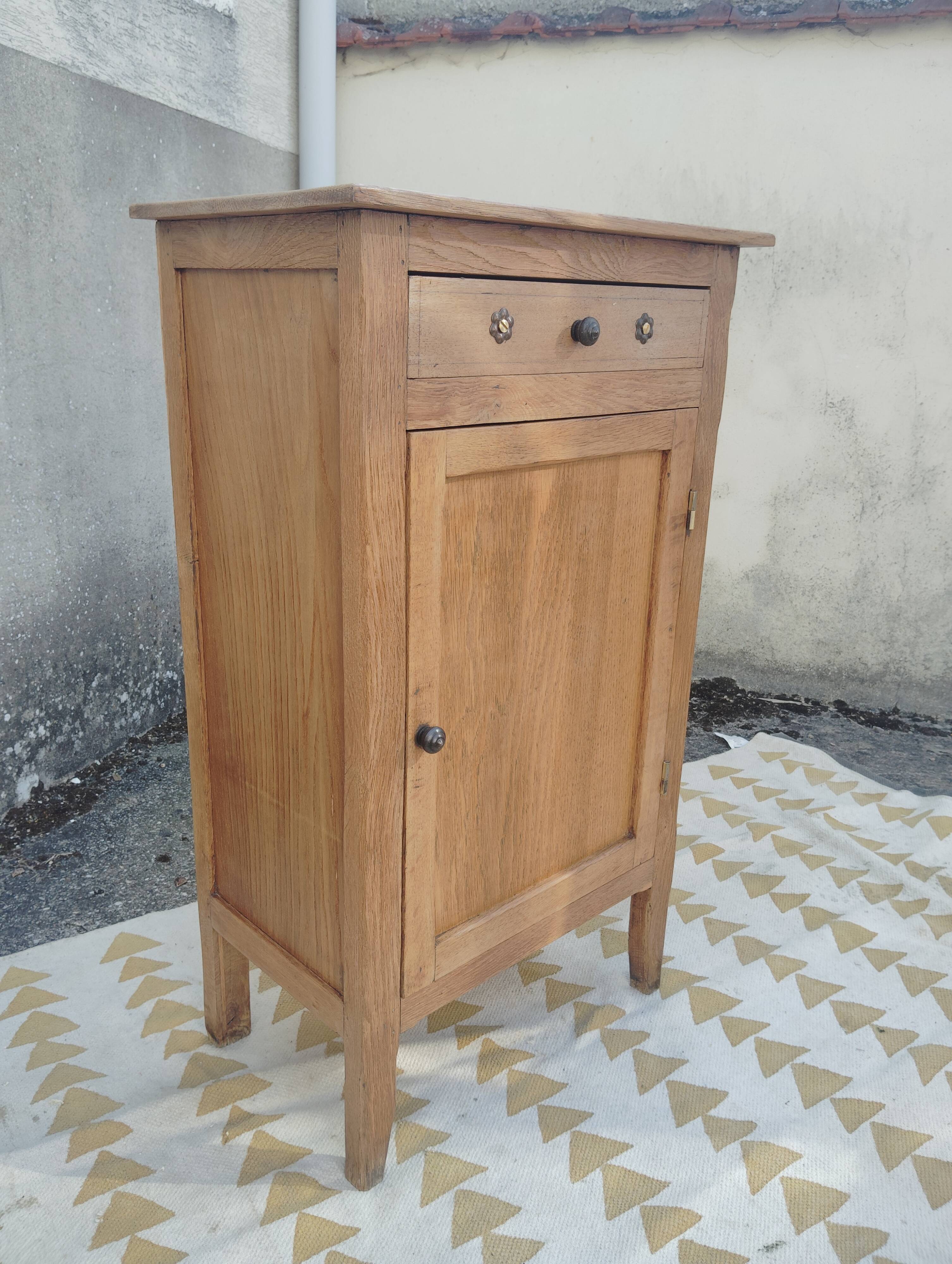 Parisian Buffet 1 Door/Antique Oak Confiturier