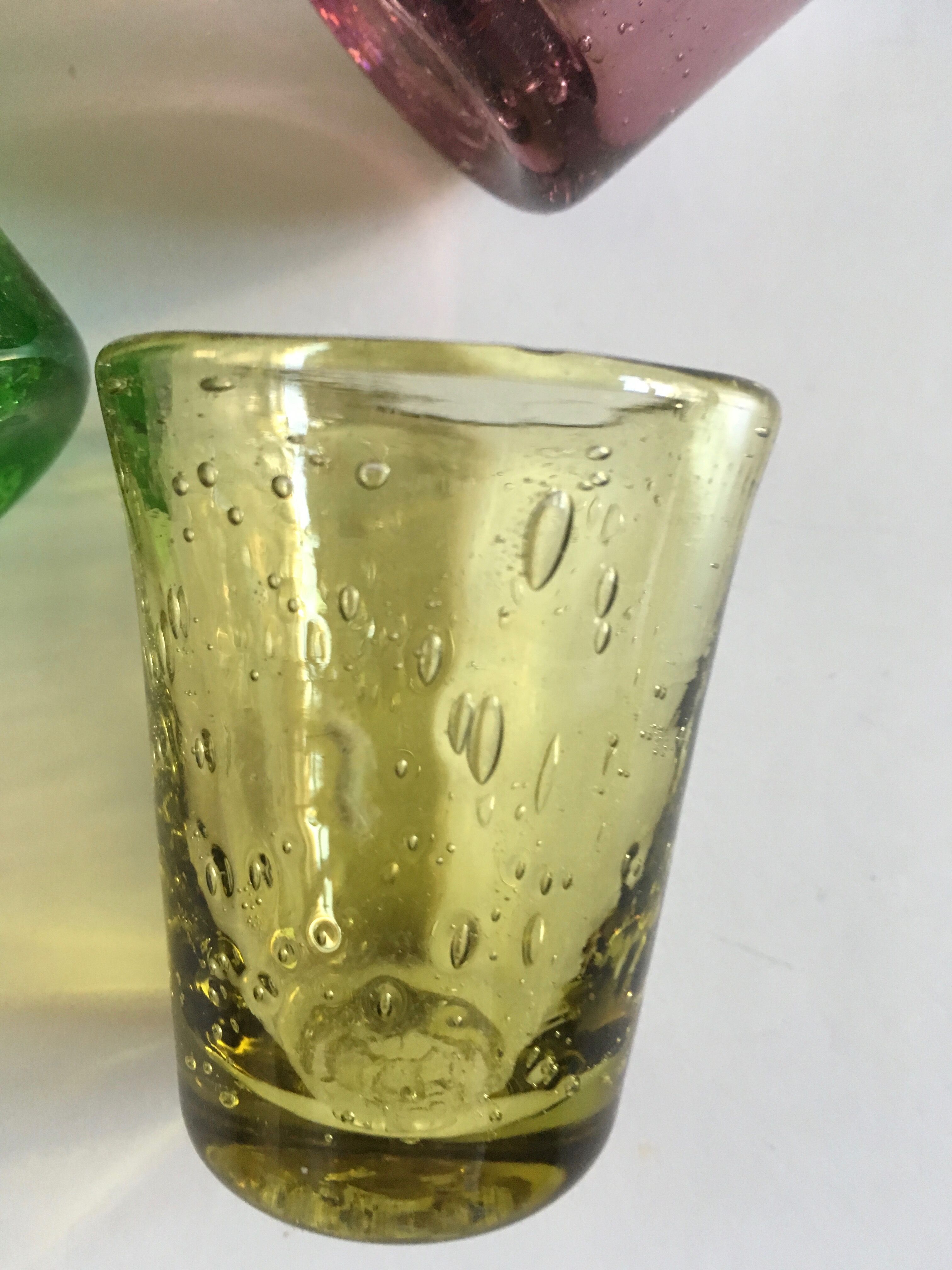 Set of 6 cups shot from Biot