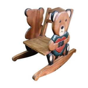 Siège en bois pour enfant