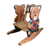 Siège en bois pour enfant
