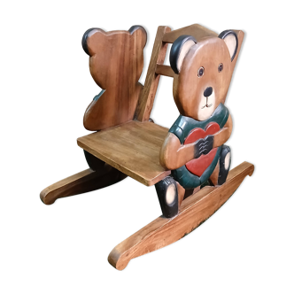 Wooden child seat