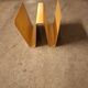 Wooden magazine rack from the 80s and 90s Habitat