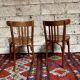 Paire de chaises de bistrot bentwood