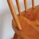 4 Scandinavian beech chairs