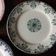 Lot 5 plates Terre de Fer Badonviller Sarreguemines