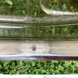 4 Plia smoked chairs by Giancarlo Piretti patent anonima castelli Italy