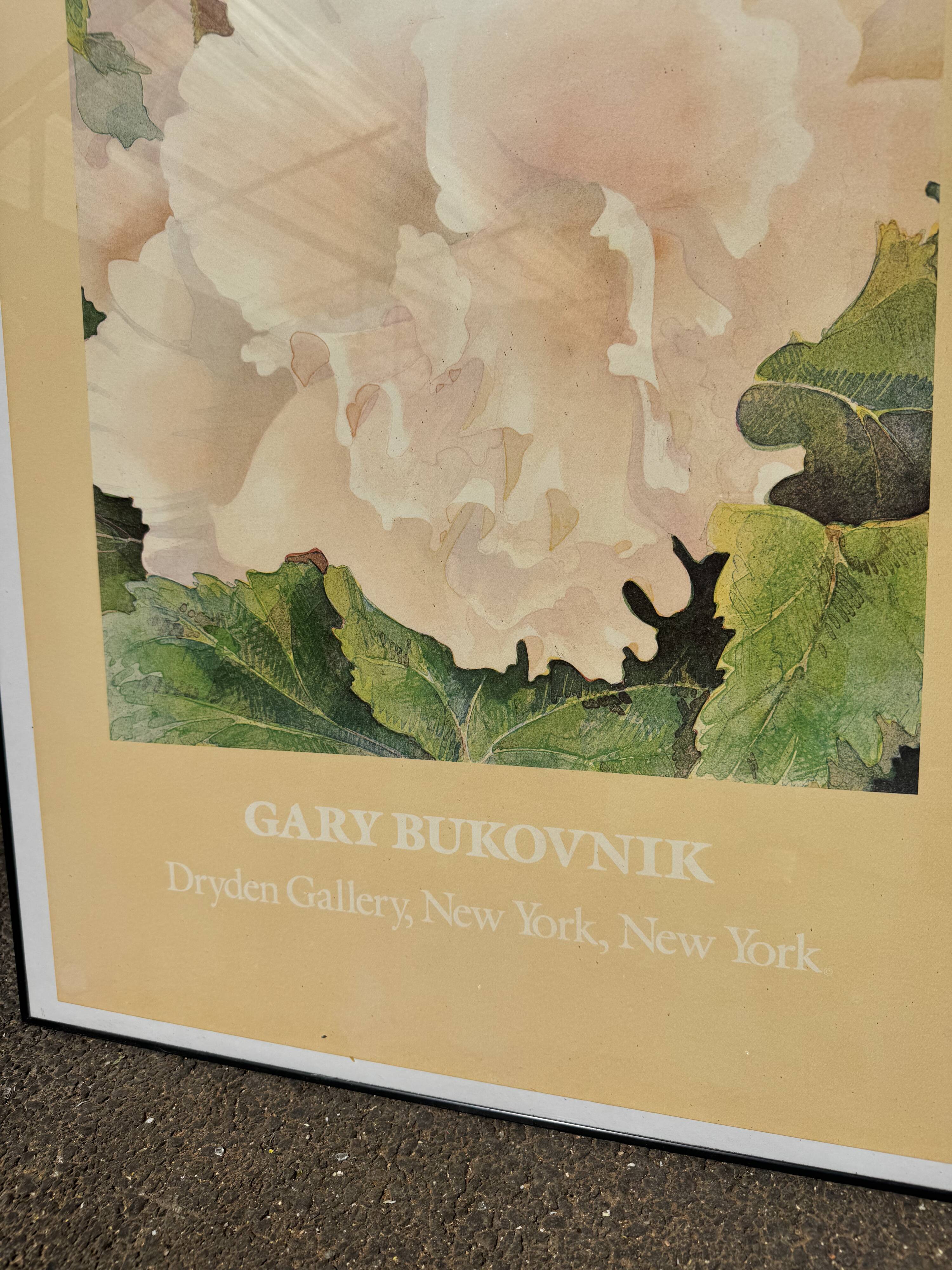 Poster "Begonia" – Bukovnik – Dryden Gallery, New York – 1988