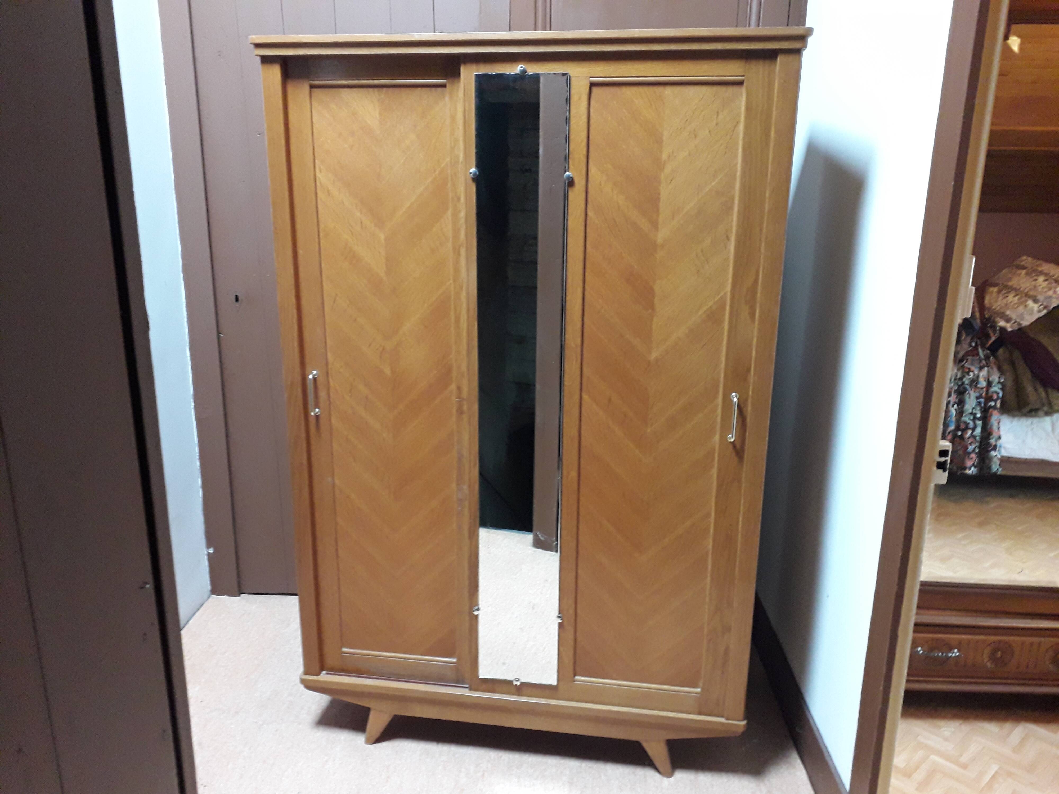 Vintage cabinet feet compass