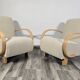 Set of Art Deco Lounge Chairs by Jindřich Halabala, 1950s