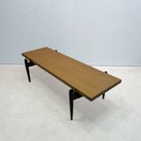 Coffee table, living room, Scandinavian or Italian style, 1960s-70s.