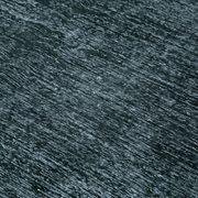 Handwoven oriental overdyed 287 cm x 393 cm black wool rug