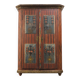 Painted Folk Art Bridal Cabinet 1845