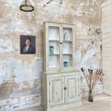 Two-body display cabinet, circa 1900