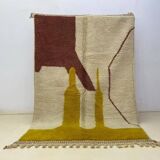 Tapis bérbere décoré fait main traditionnelle 250cmx150cm