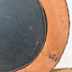 Mid-century wicker and rattan mirror